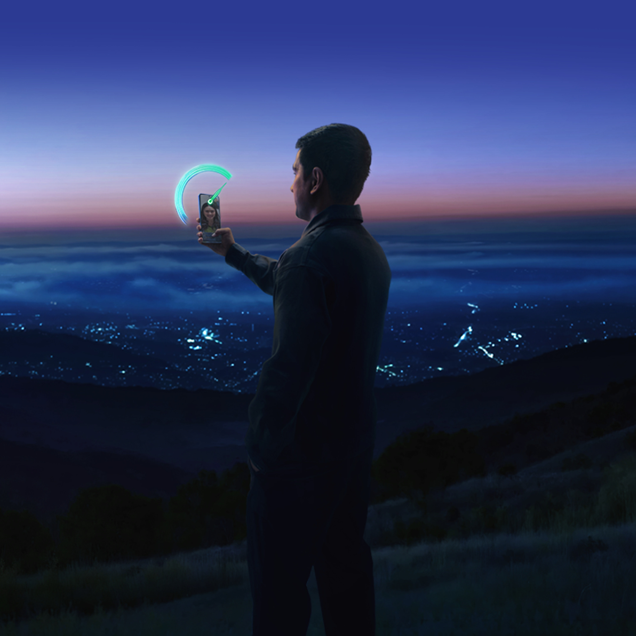 Blanket Coverage. Jaringan 5G yang merata hingga ke pelosok kota.